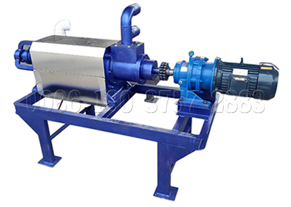 Chicken Dewatering Machine of Manure Composting System