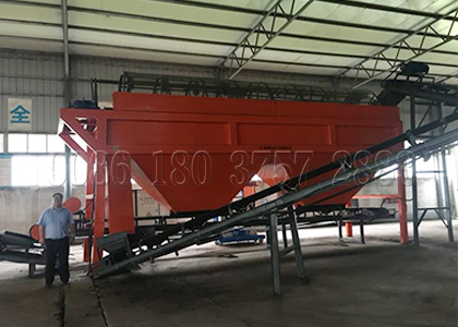 Compost Screener for Large Scale Chicken Manure Compost Plants