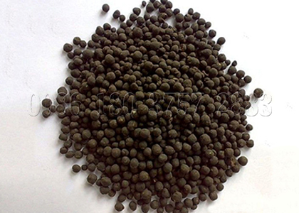 Organic fertilizer granules