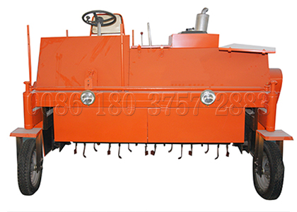 SEEC self-propelled compost turner to Peru