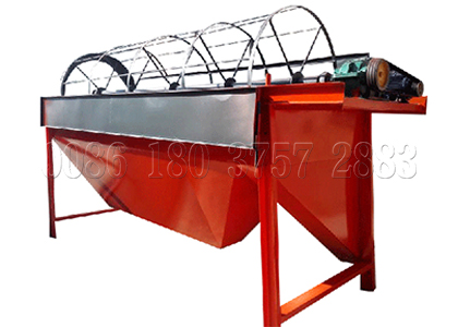 Screening machine for making animal waste compost